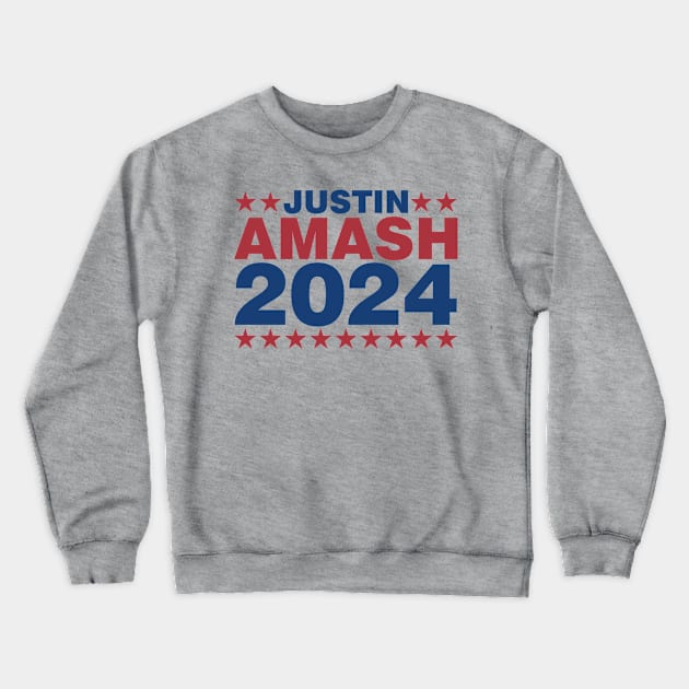 Justin Amash 2024 Crewneck Sweatshirt by DavesTees